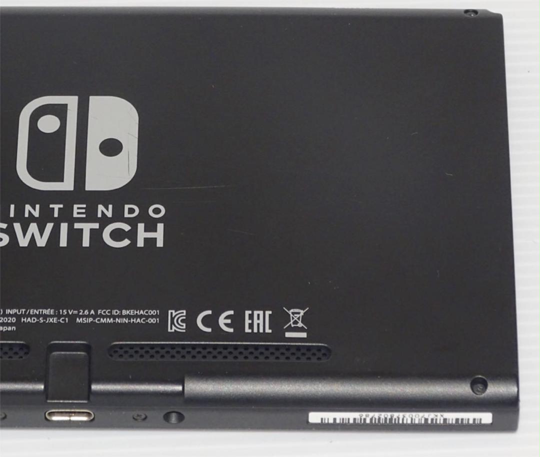 Switch 新型　画面本体　2020年製　一部不具合　QA6496 Switch旧型 画面本体のみ 2017年製 未対策機 動作確認済 QA6730