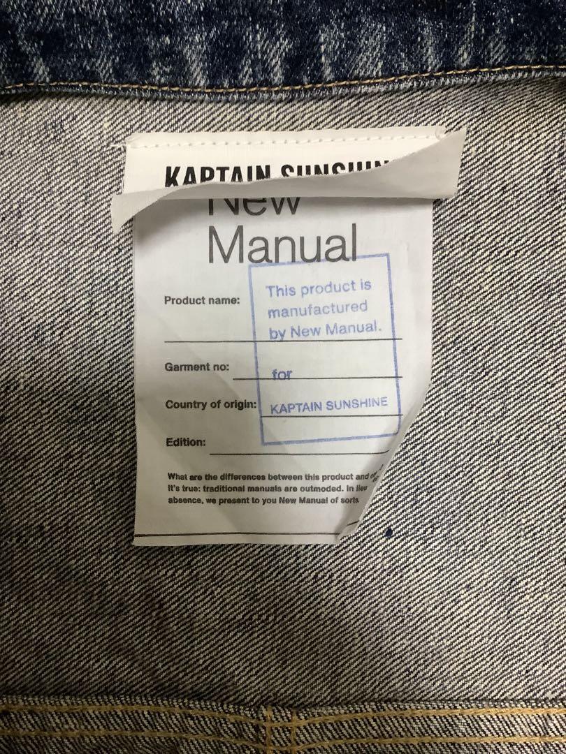 KAPTAIN SUNSHINE×New Manual Denim Jacket