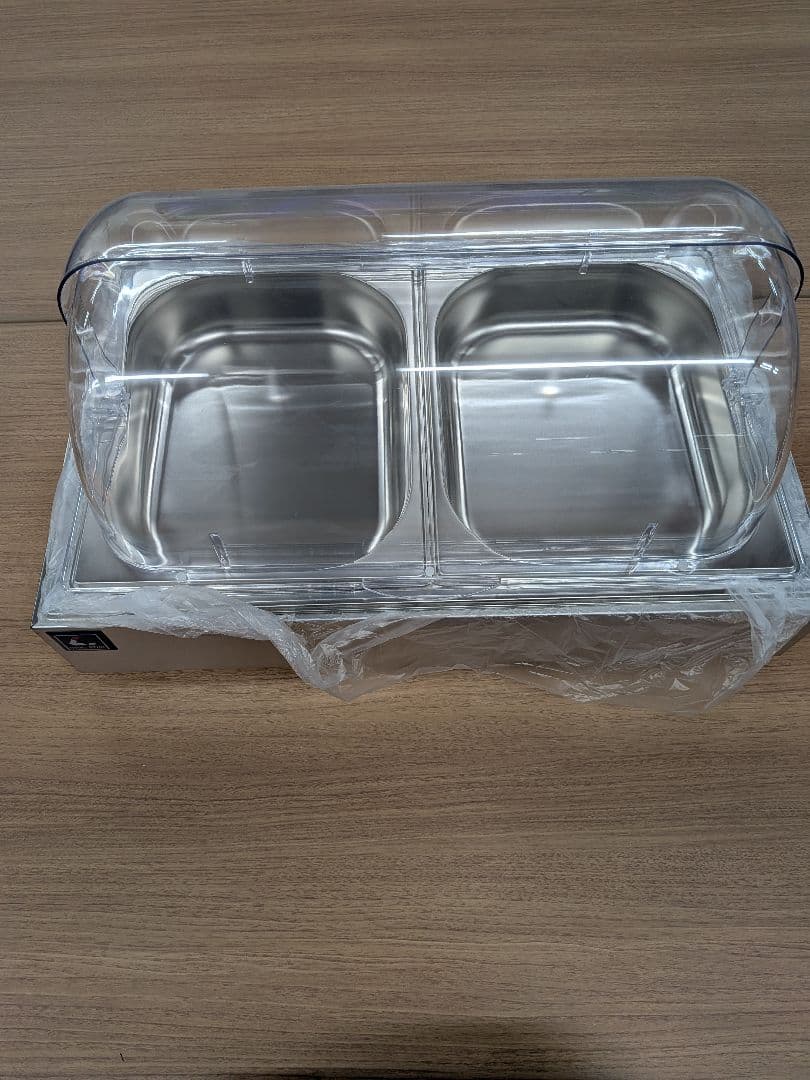 KIPROSTAR ステンレス食品保存容器 二重コンパートメント新品、♥