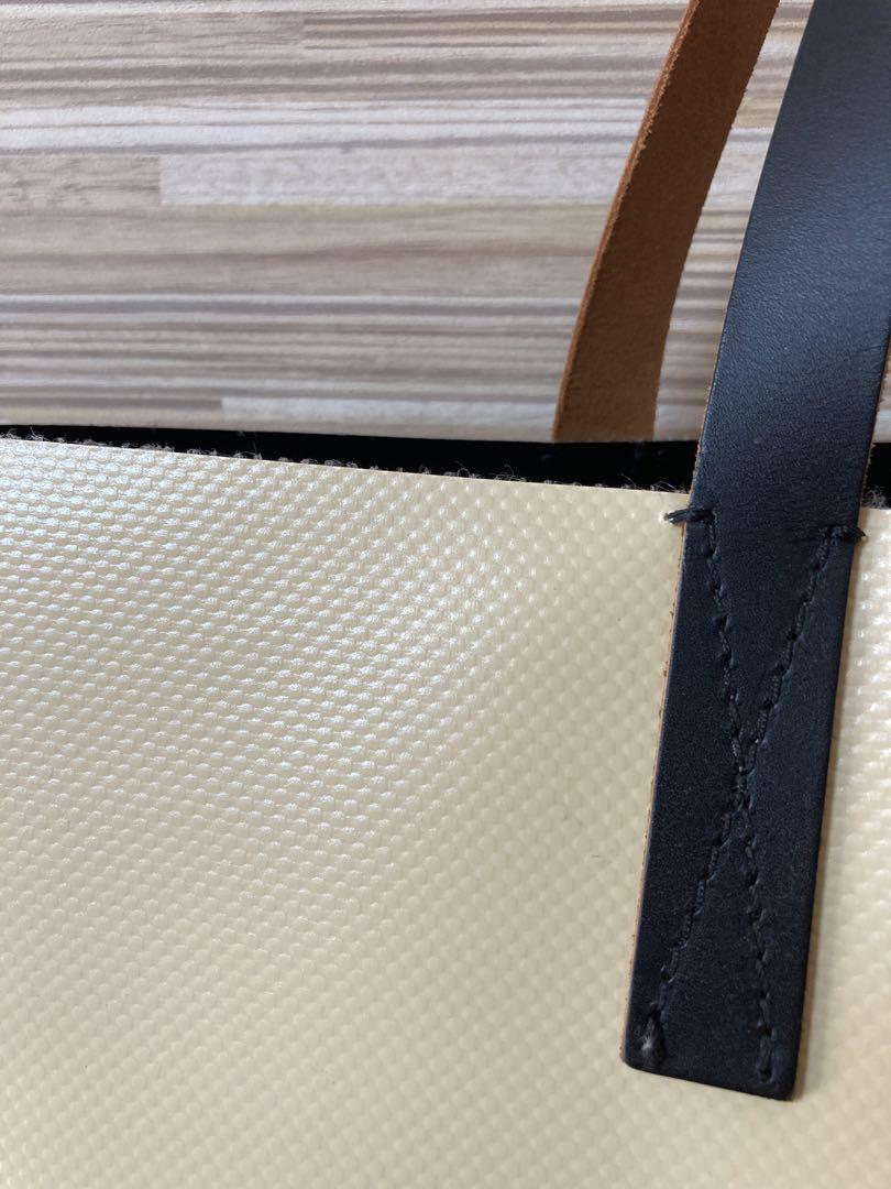 MARNI（マルニ）PVC TOTE BAG（ロゴバイカラートートバッグ）