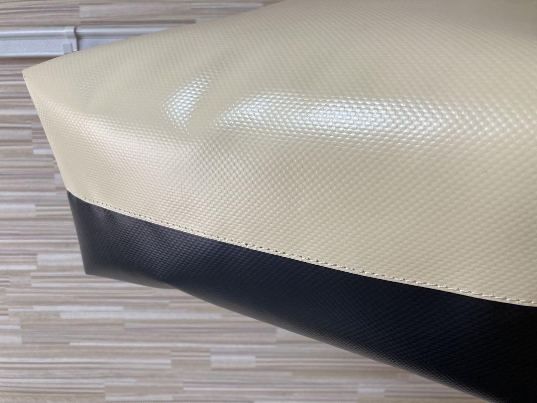 MARNI（マルニ）PVC TOTE BAG（ロゴバイカラートートバッグ）