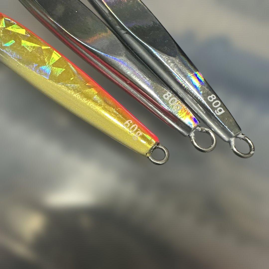 TGベイト80g 60g ジグパラTGバーチカル120g