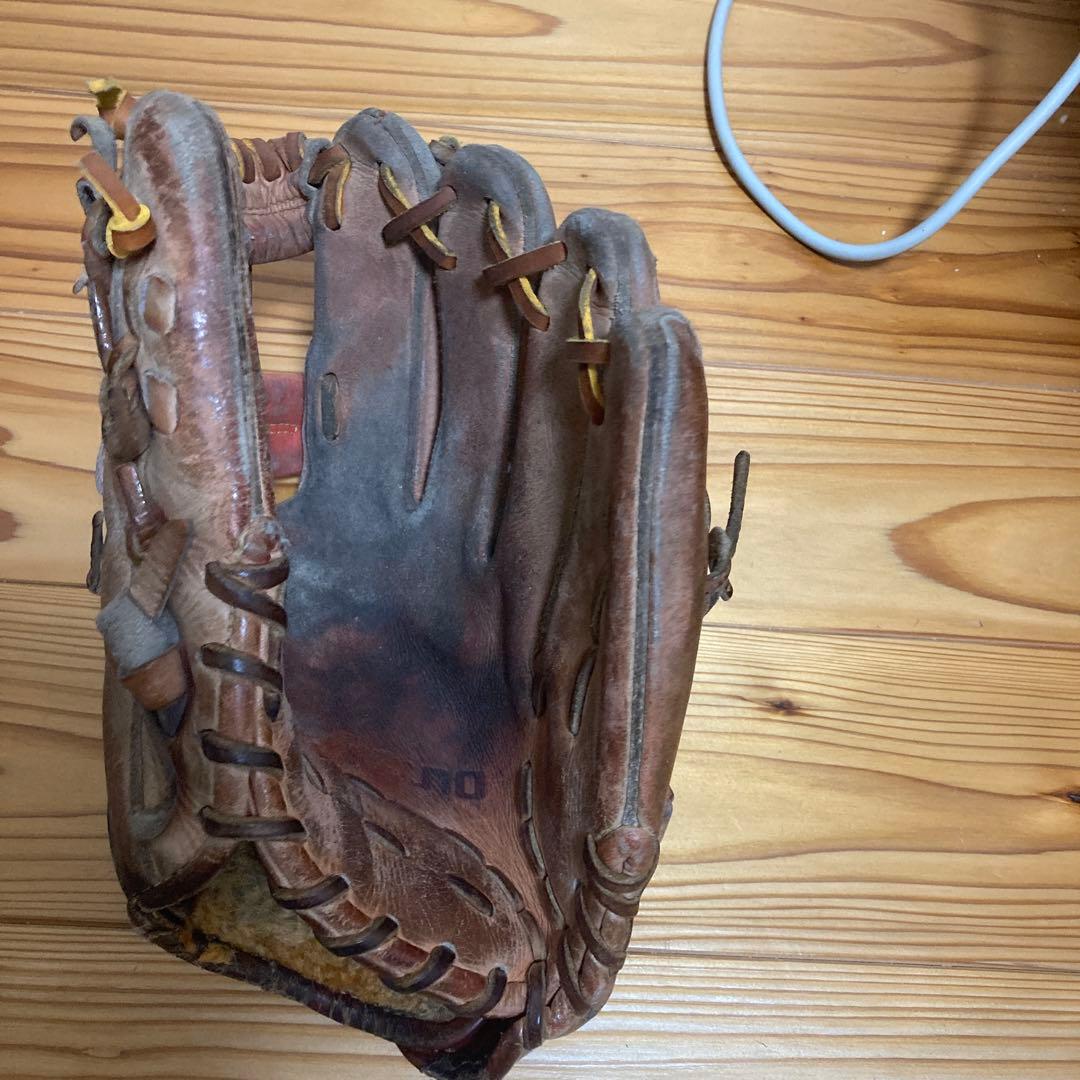 ミズノ ブラウンレザーグローブ 右投げ用 内野