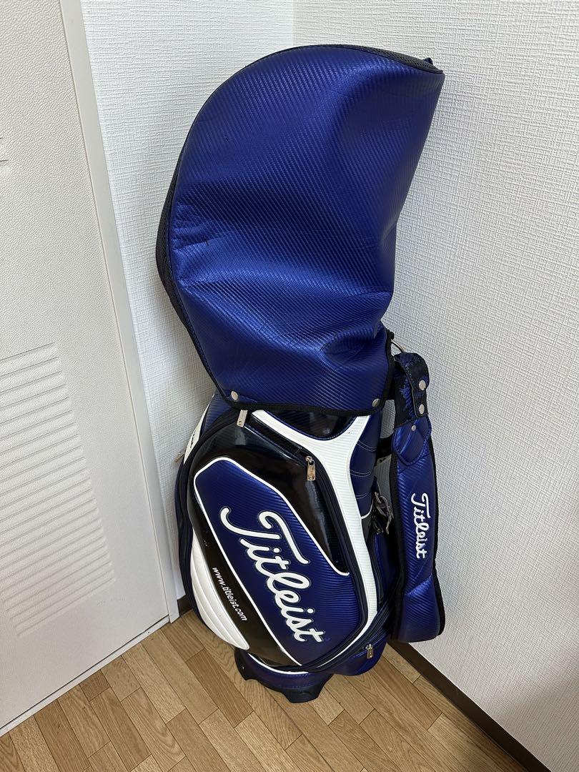Titleist キャディバッグ 青白