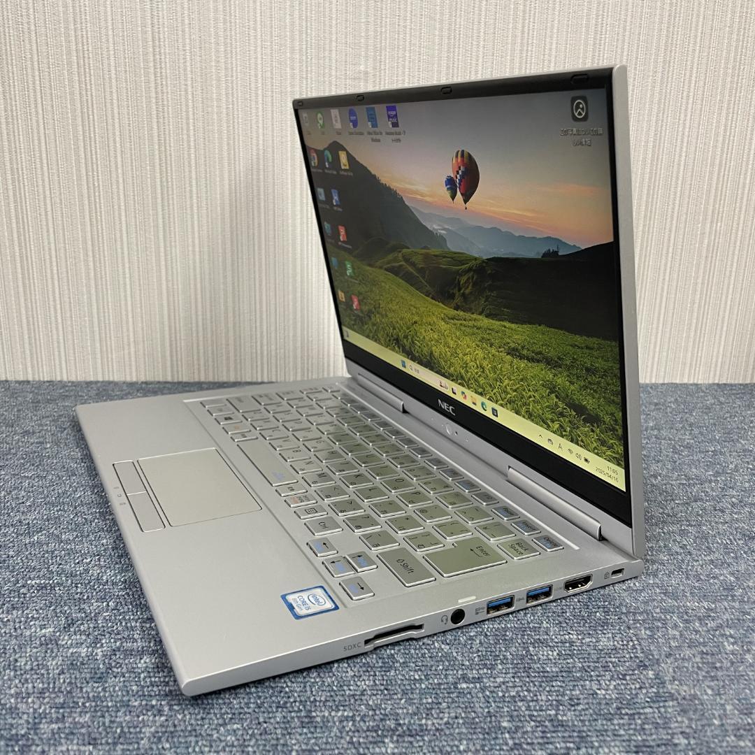 NEC　ノートパソコン　Windows11　オフィス付き　爆速SSD256GB
