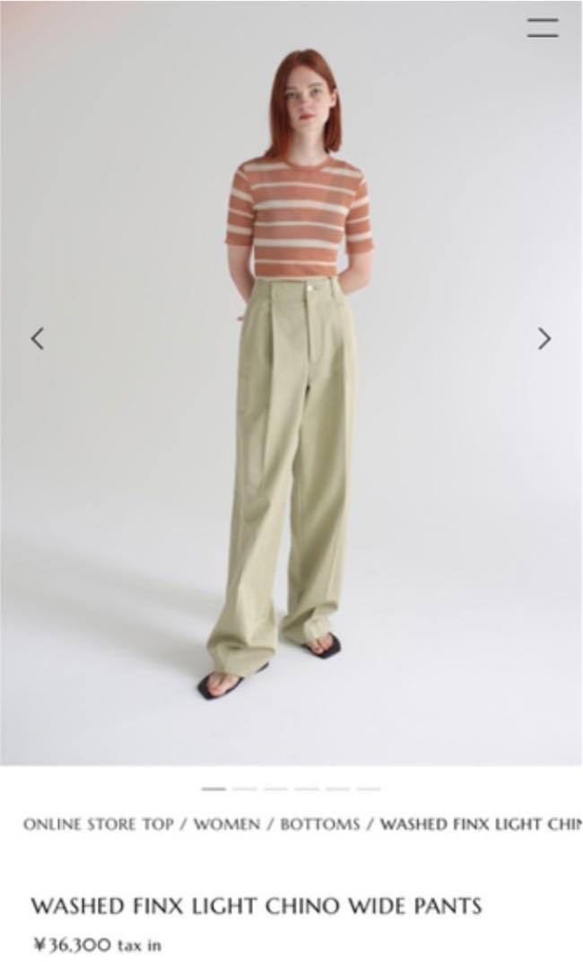 新品NEW WASHED FINX LIGHT CHINO WIDE PANTS グレー zrdxP-m42007943435 定番お買い得