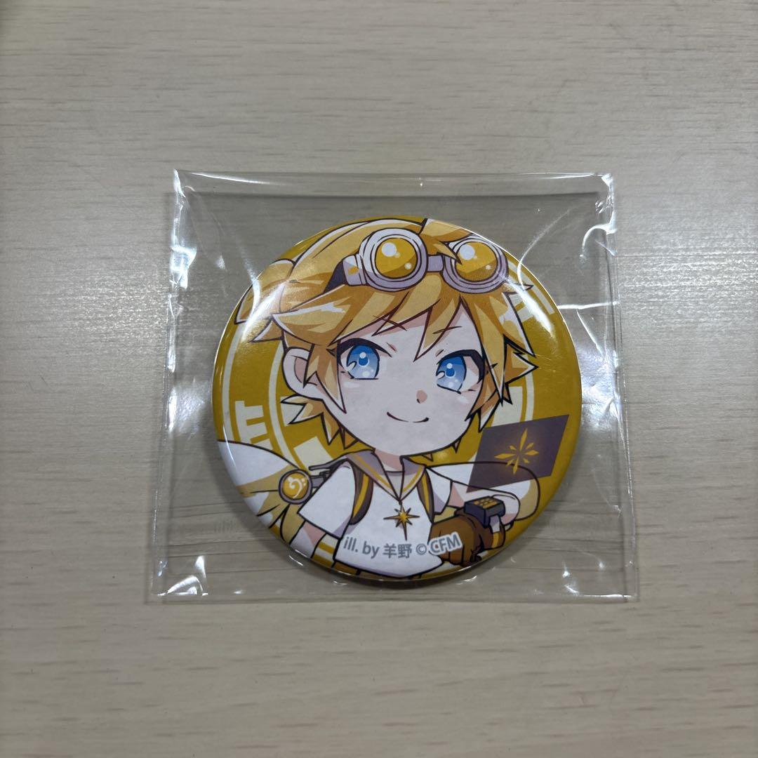 初音ミク展示会　鏡音レン　缶バッジ 鏡音レン 初音ミク展示会 缶バッジ マルイ - メルカリ