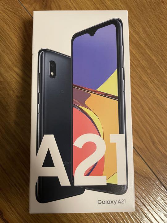 Galaxy A21 SCV49 ブラック おまけ付き