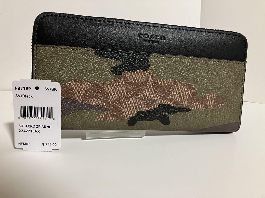新品未使用　COACHコーチ F87189 ブラック　長財布 新品未使用 COACH コーチ F87189 ブラック 長財布 - 小物新 発売