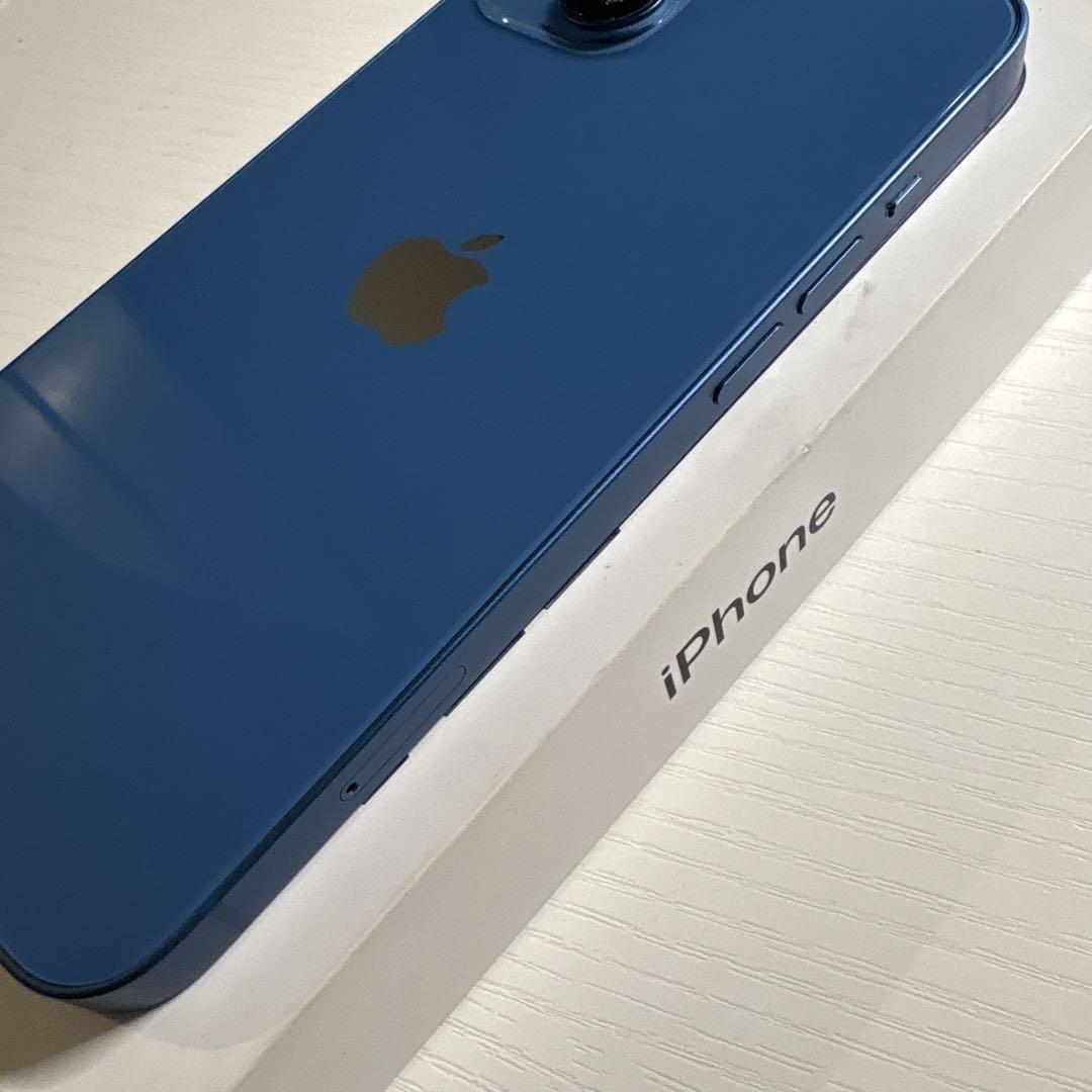 iPhone13 128GB ブルー SIMフリー 極美品