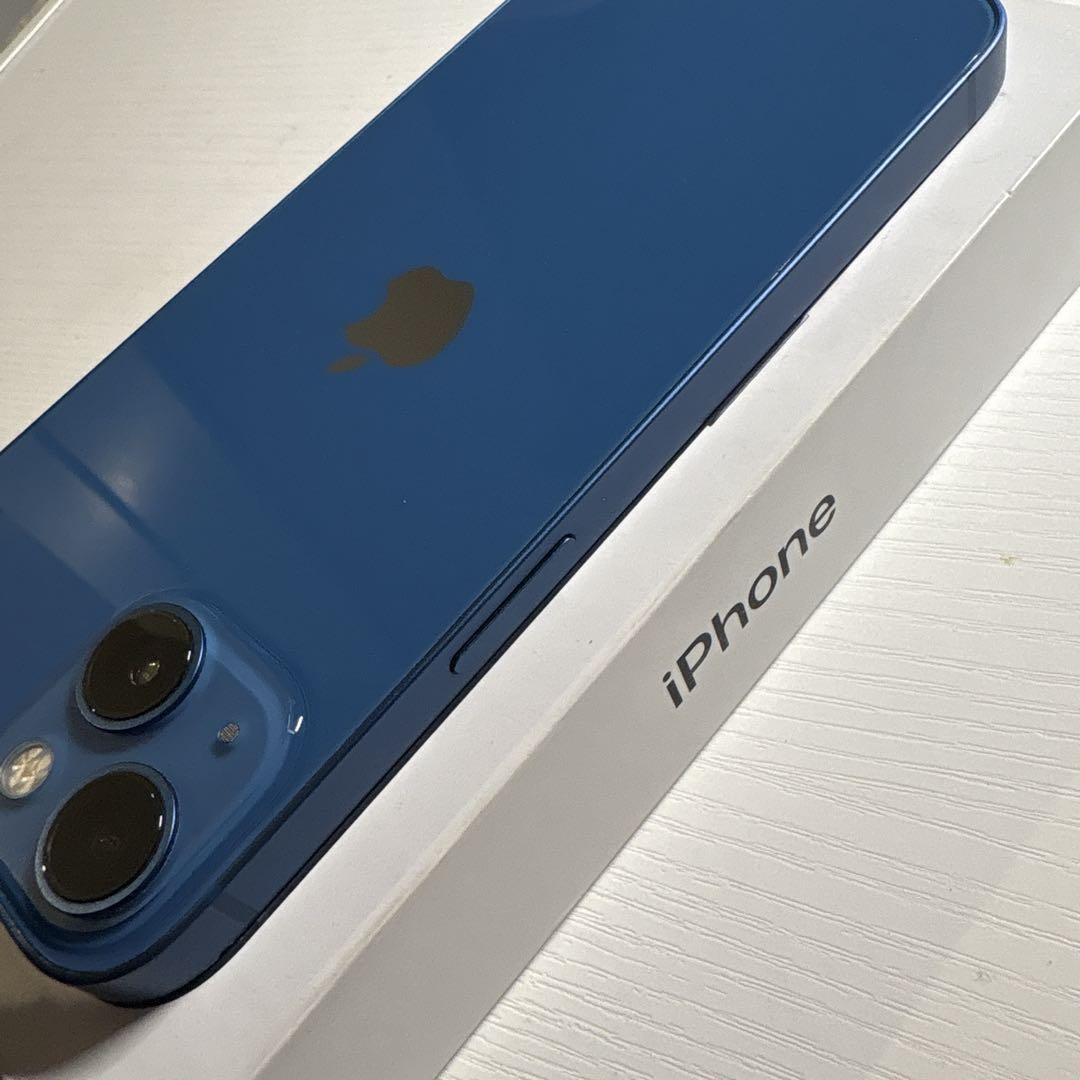 iPhone13 128GB ブルー SIMフリー 極美品