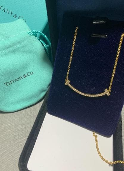 Tiffany & Co. 18Kゴールドダイヤモンドネックレス