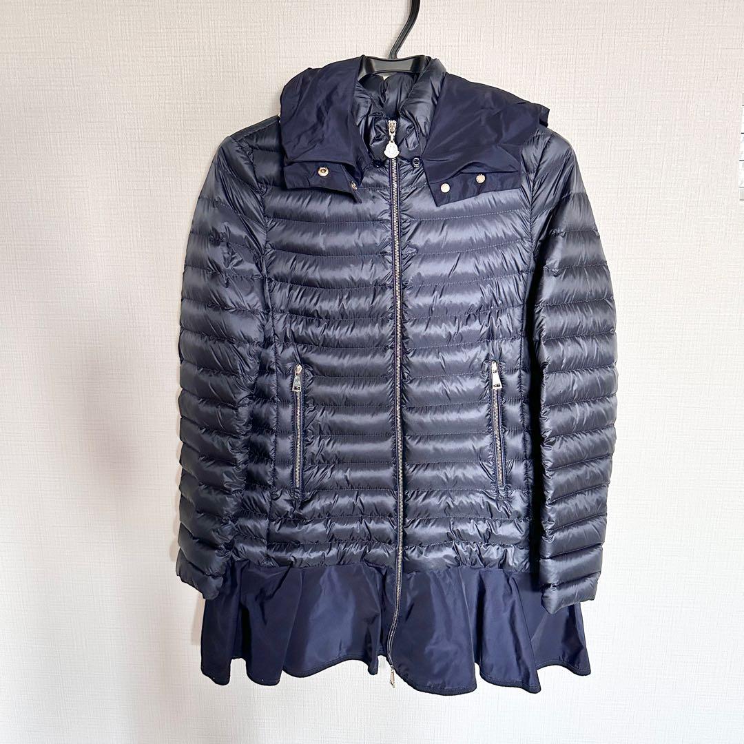MONCLER モンクレール　ネイビー 超軽量ダウン 美品
