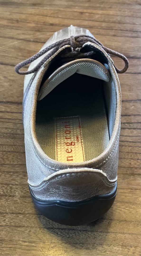 ネグローニイデアスモーキングカーフドライビングシューズ6.5NEGRONI元箱