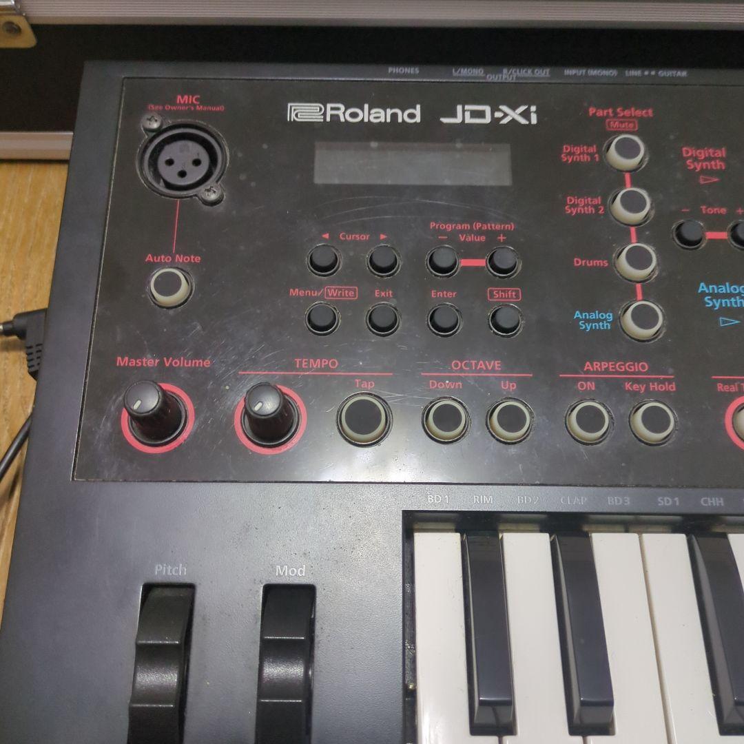 Roland JD-Xi モジュラーシンセサイザーとおまけケース
