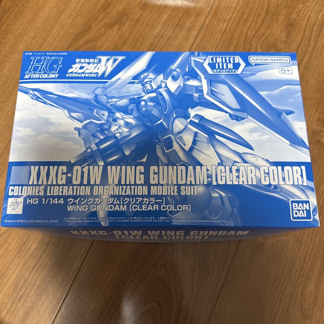 HG 新機動戦記ガンダムW 5機クリアカラーセット＋Wガンダムゼロ