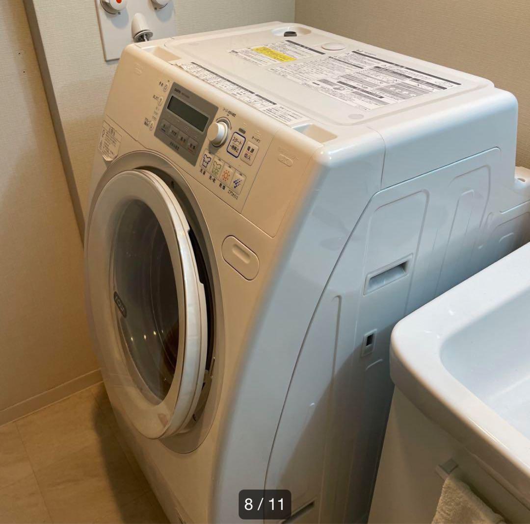 AQUA AWD-AQ4000　サンヨー　SANYO ドラム式洗濯機　洗濯乾燥機