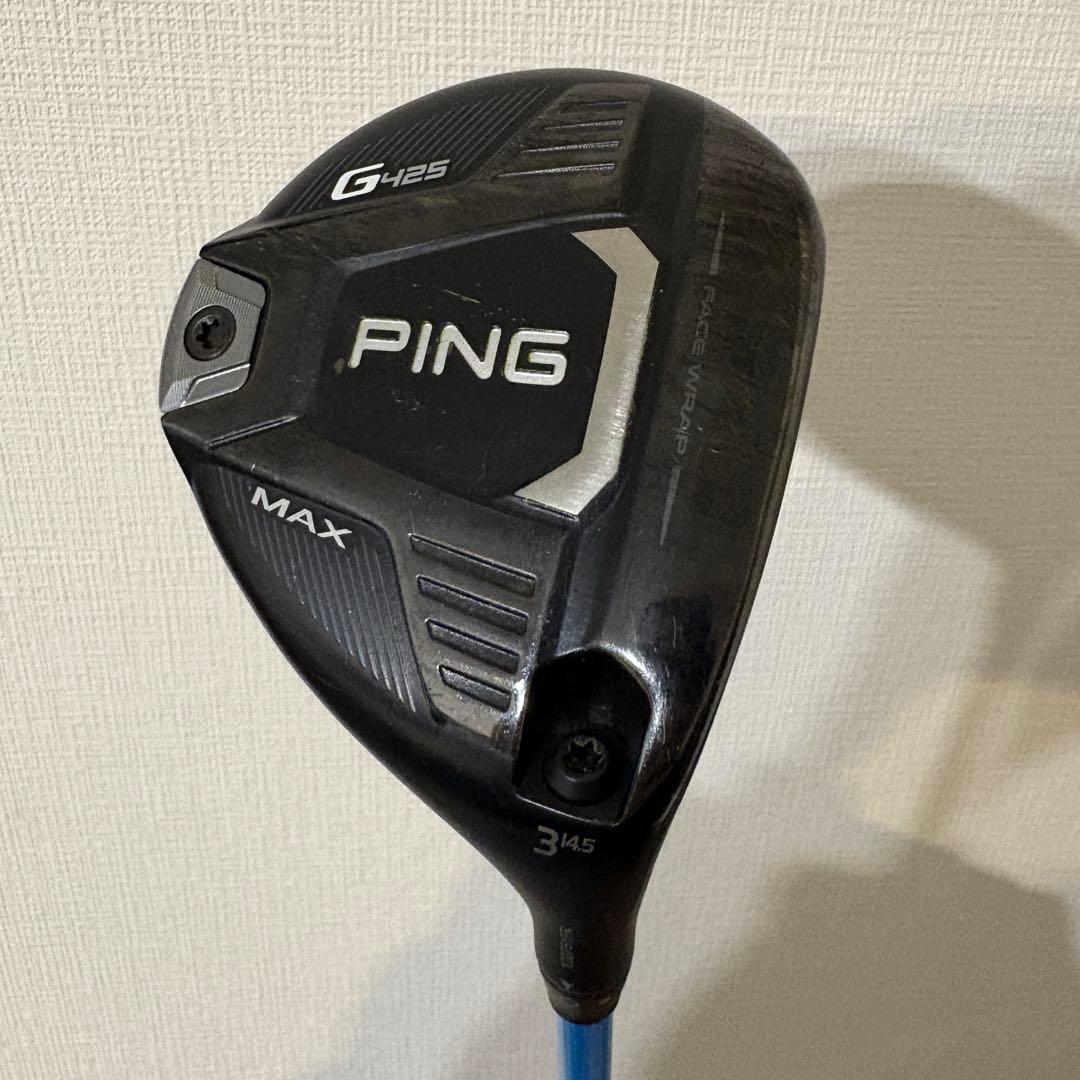 PING G425 MAX FW 3番 ヘッドのみ カバー付き
