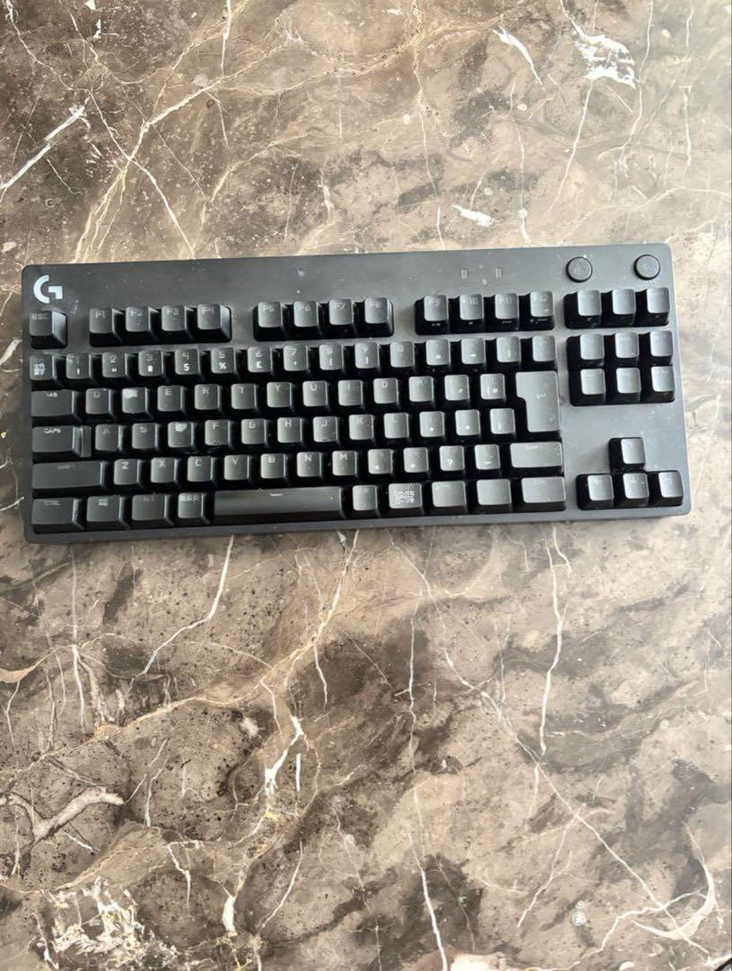 Logitech PRO 有線キーボード 黒