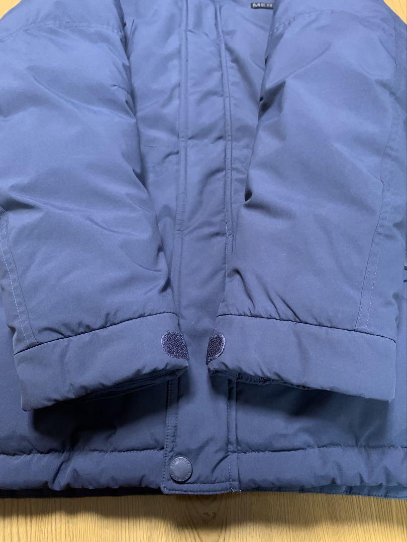 【MERRELL】メレルダウンジャケット ダウン 紺ネイビー M/L美品