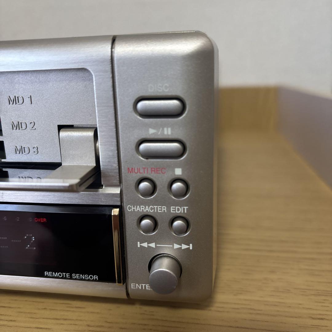 DENON DMA-M10E 3MDチェンジャー DENON DMA-M10E MDオートチェンジャーデッキ MDLP非対応 録