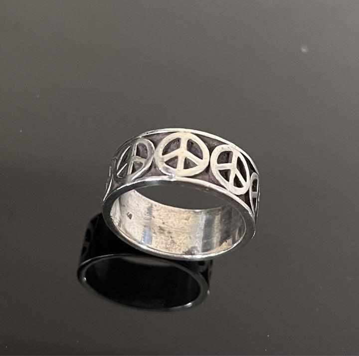 Peace mark ring ピース マーク リング 指輪
