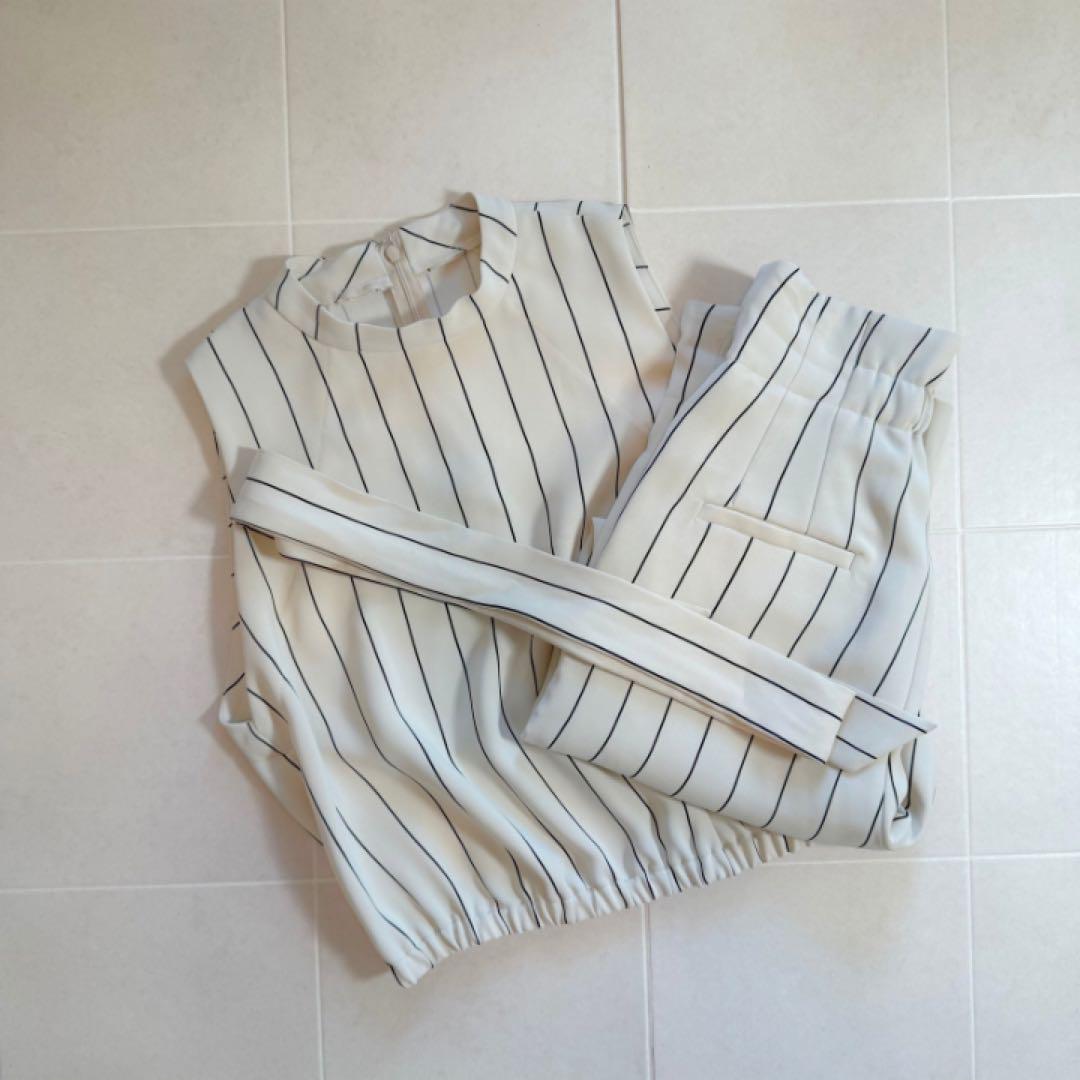 tomotomo様専用｜FRAY I.D ストライプセットアップ 4,600円
