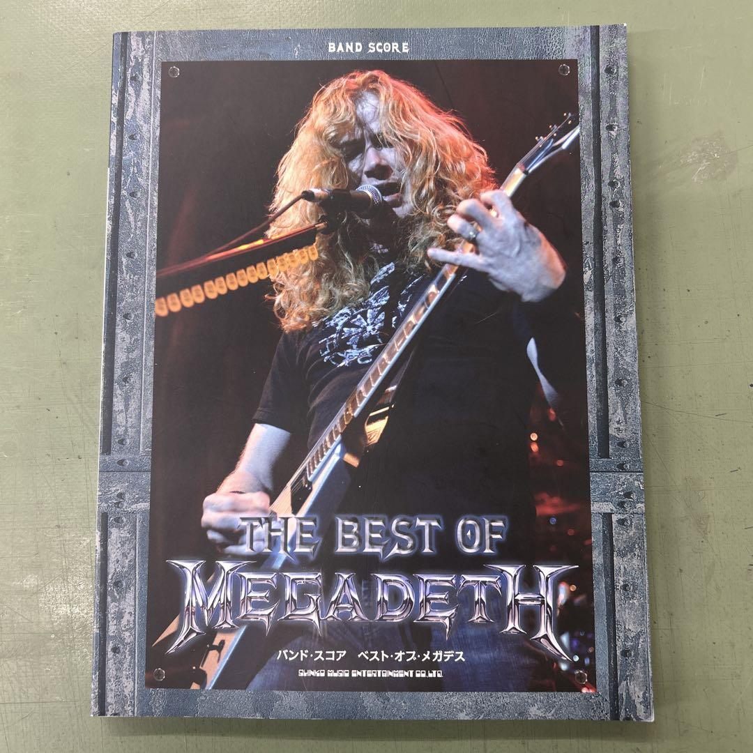 人気特価 メガデス THE メルカリ - バンドスコア MEGADETH OF BEST アート・デザイン・音楽