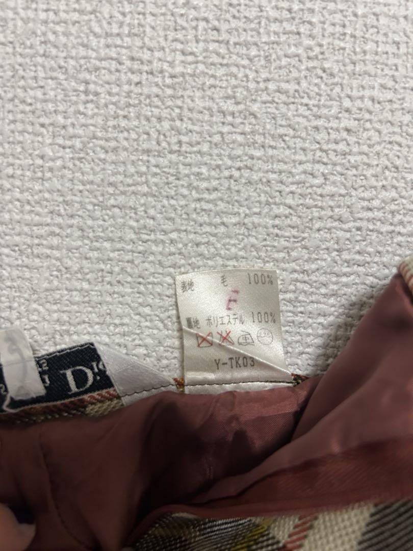 Christian Dior SPORTS ゴルフハーフパンツ S チェック柄