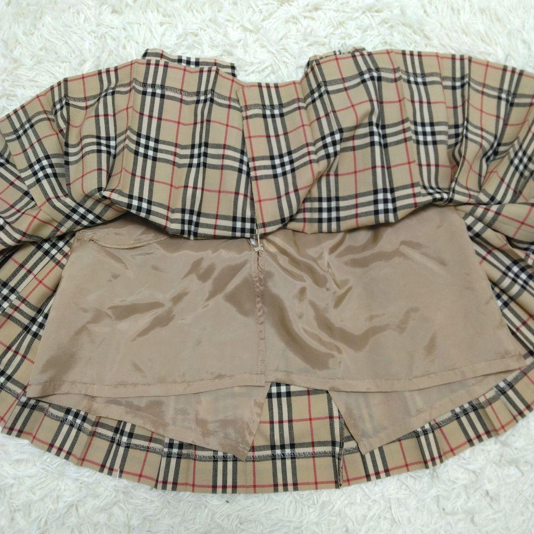 BURBERRY'S キッズ 150A プリーツスカート ノバチェック　ウール