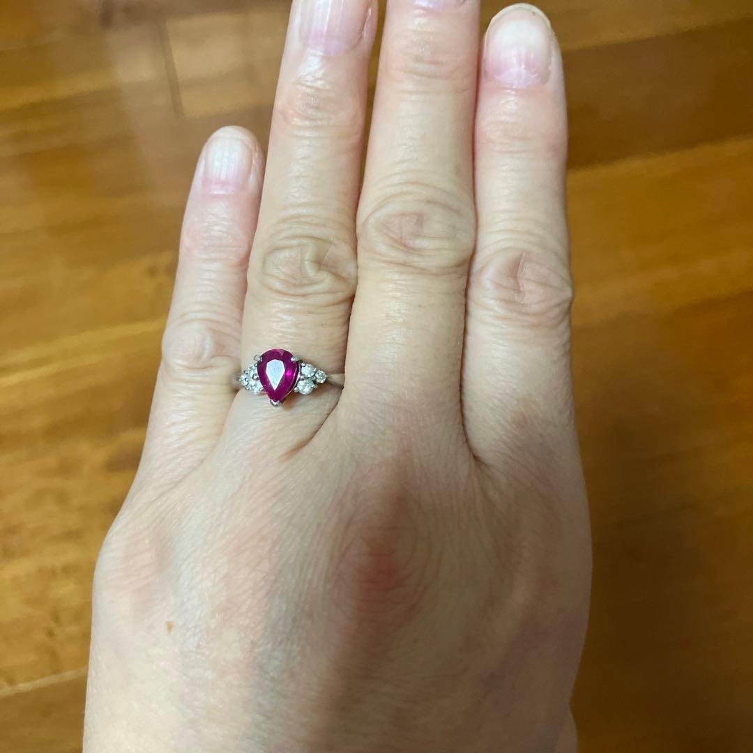 ピンクトルマリン１.２０ｃｔデザインリング