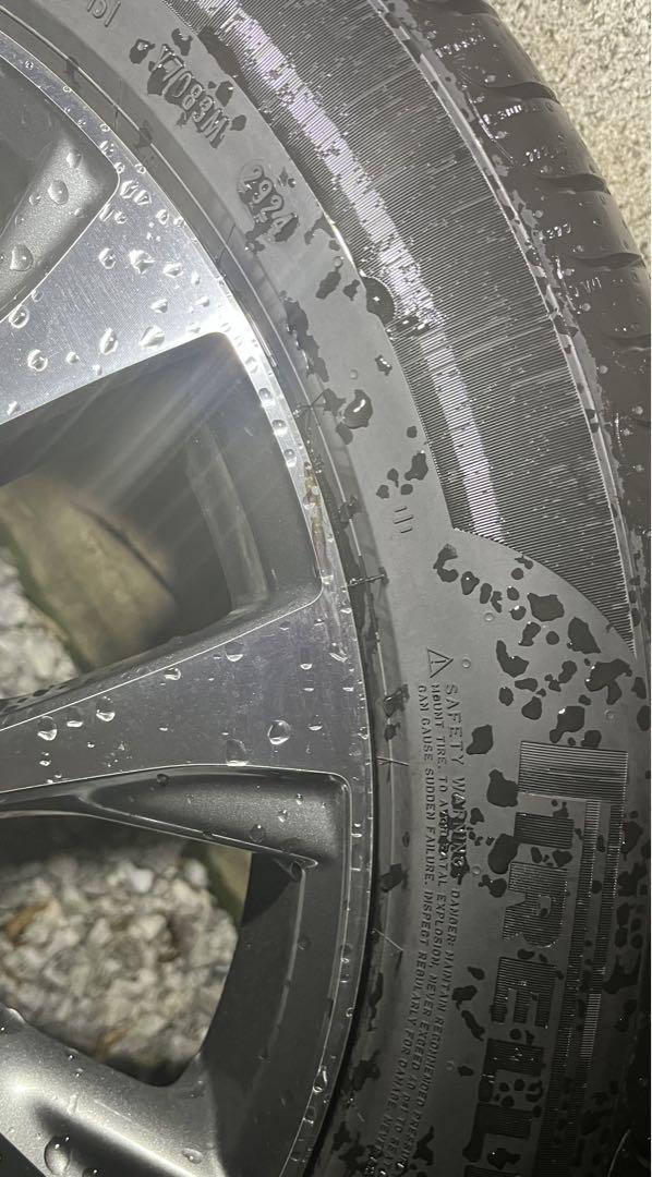 バリ山 イボ付き トヨタ エスティマ 純正 18インチ 225/50R18
