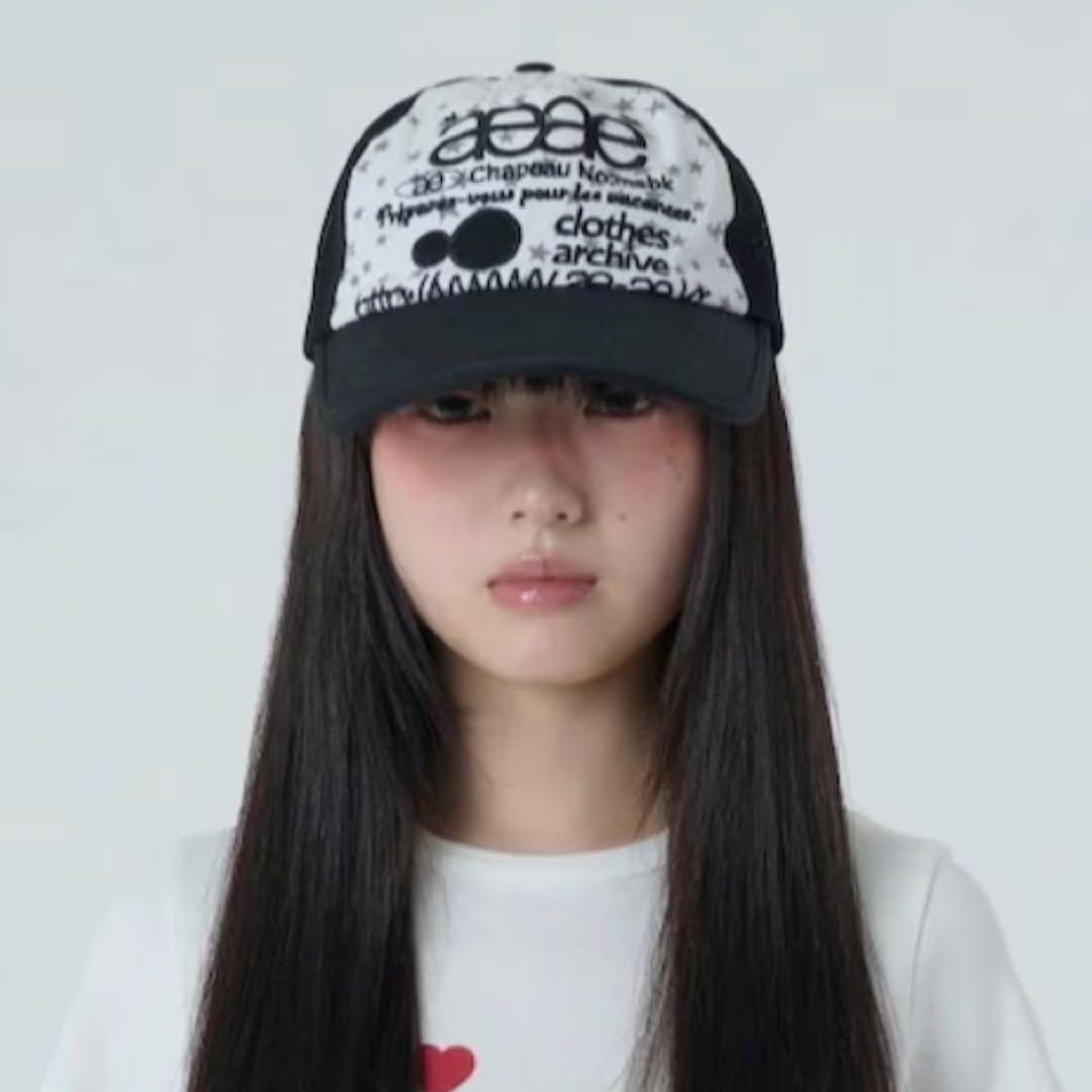 aaee logo ster メッシュキャップ