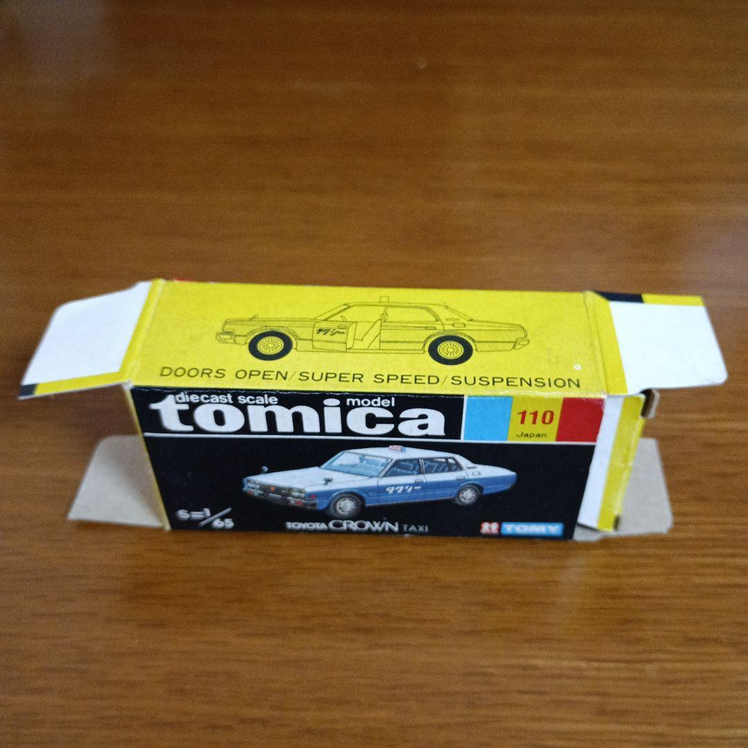 トミカ黒箱クラウンタクシー 日本製♥に近い