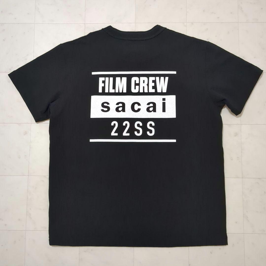 sacai 2022SS Film Crew T-Shirt 半袖 Tシャツ