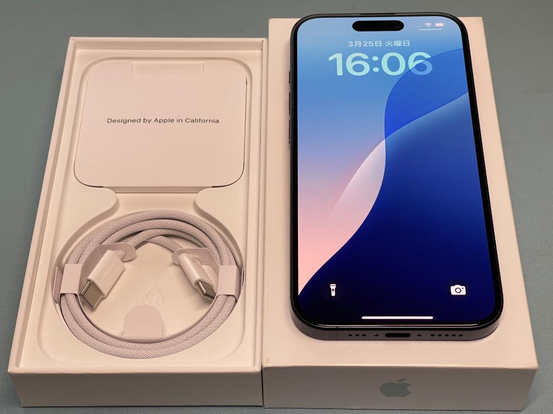 iPhone 15 Pro 128GB SIMフリー 超美品 IPHONE 15 PRO 128GB SIMフリー超美品