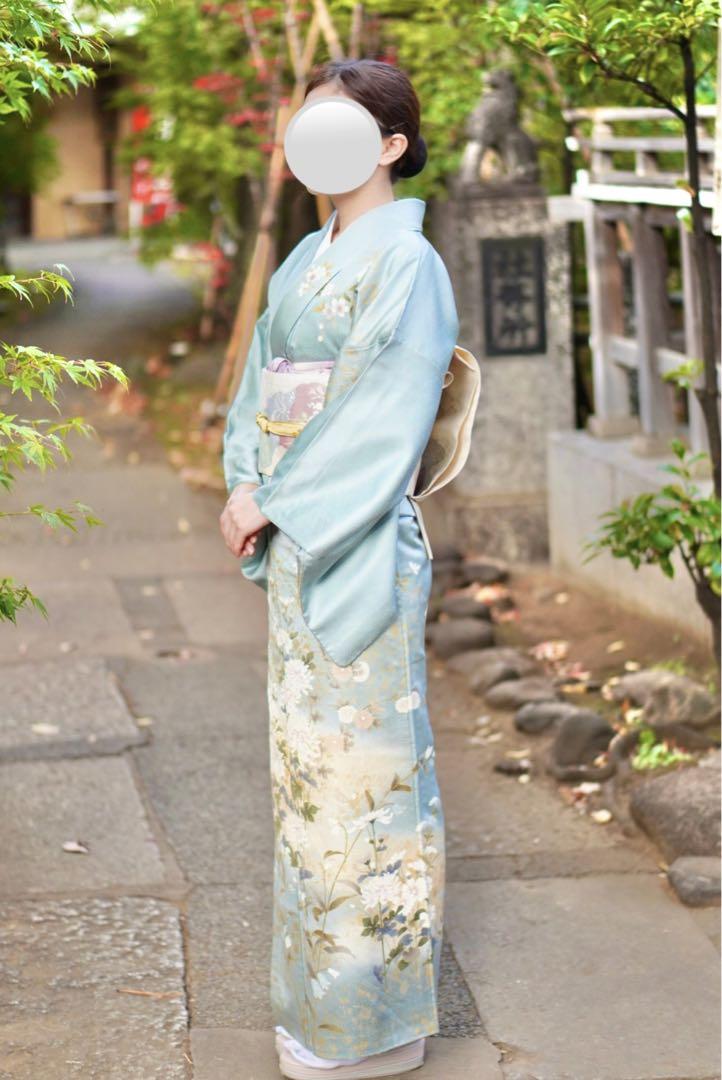 フルセット　訪問着　着物　帯　帯締め帯揚げ　七五三　結婚式　入学式　卒業式