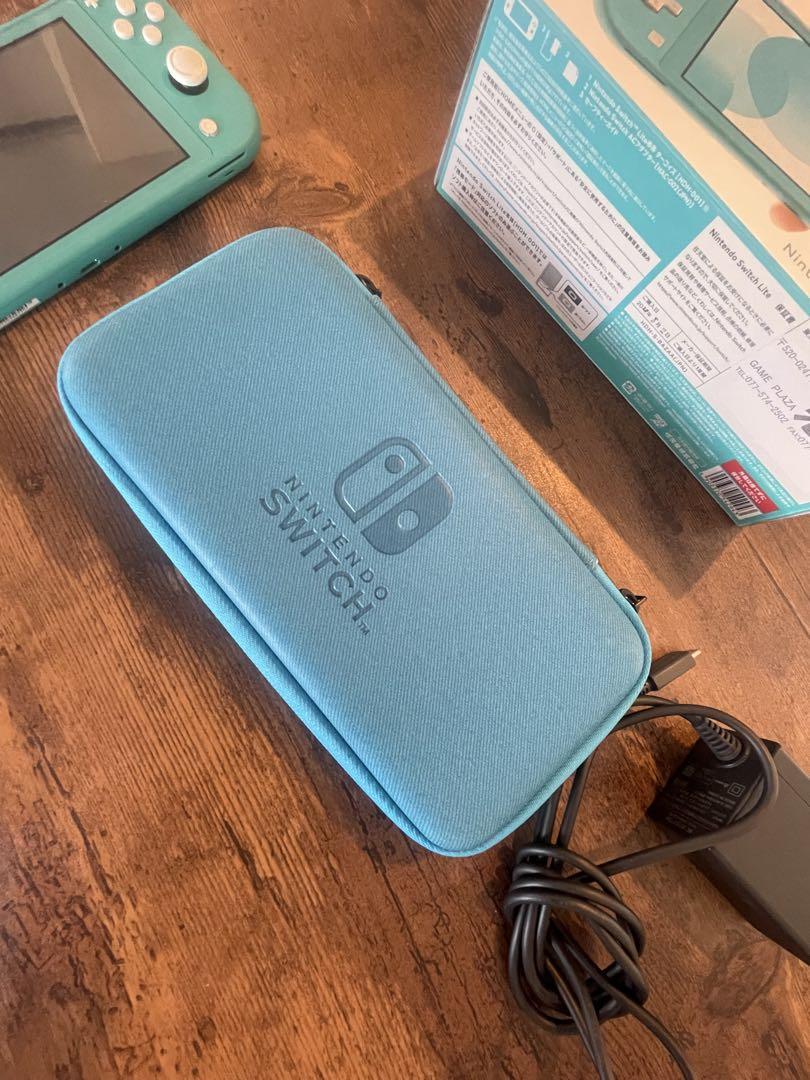 Nintendo Switch Lite ターコイズ 充電器付き