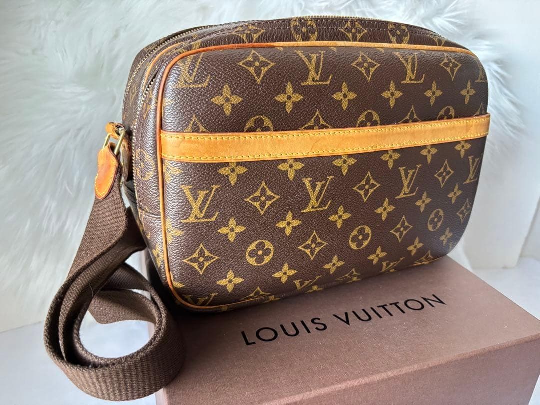 ルイヴィトン LOUIS VUITTON リポーター ショルダーバッグ