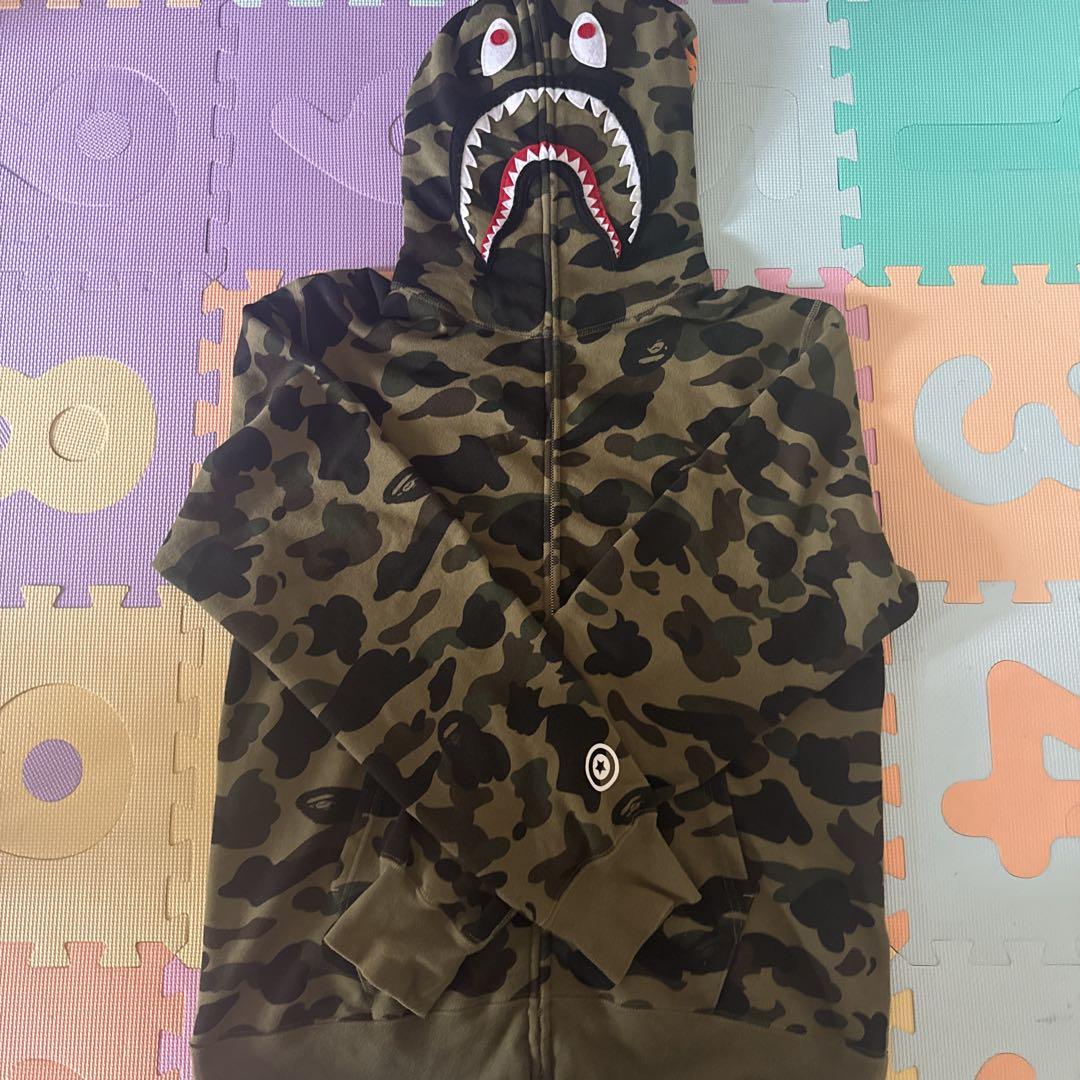 A Bathing Ape 美品シャークパーカー2XL