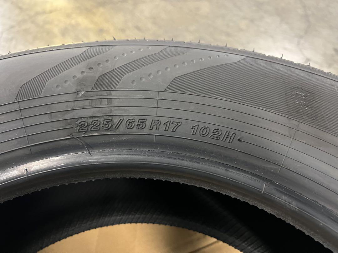 送料無料　②ヨコハマ 225/65R17 2025年製アルファード40 新車外し