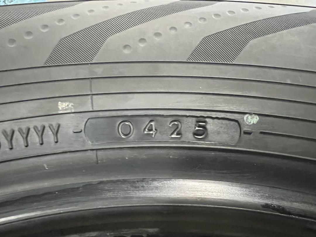 送料無料　②ヨコハマ 225/65R17 2025年製アルファード40 新車外し