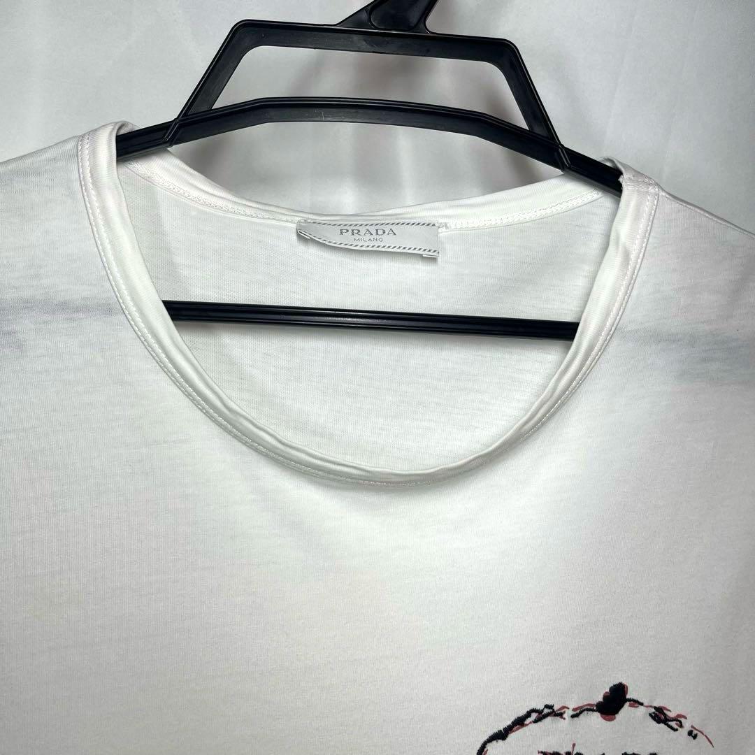 セール 海外 ✨良品✨PRADA プラダ シャツ 洋服 レディース Mサイズ Tシャツ トップス