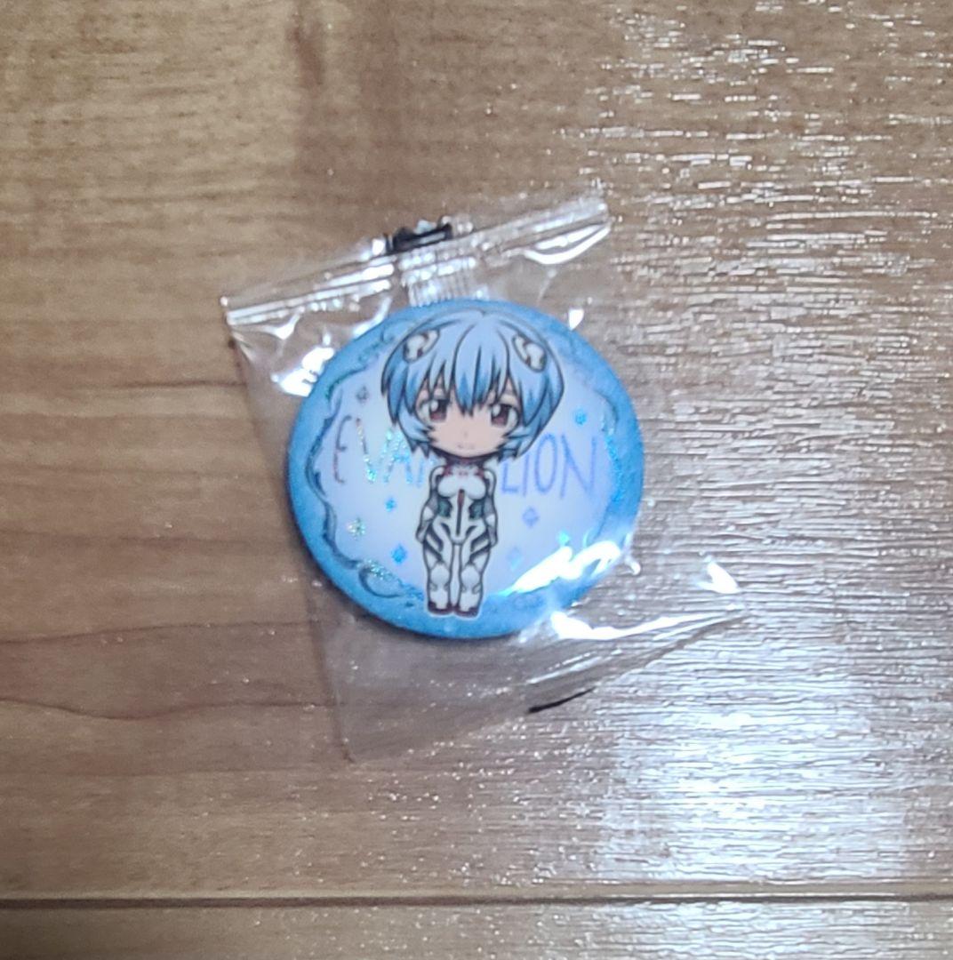 新品・未開封】エヴァ エヴァンゲリオン 缶バッジ 綾波レイ