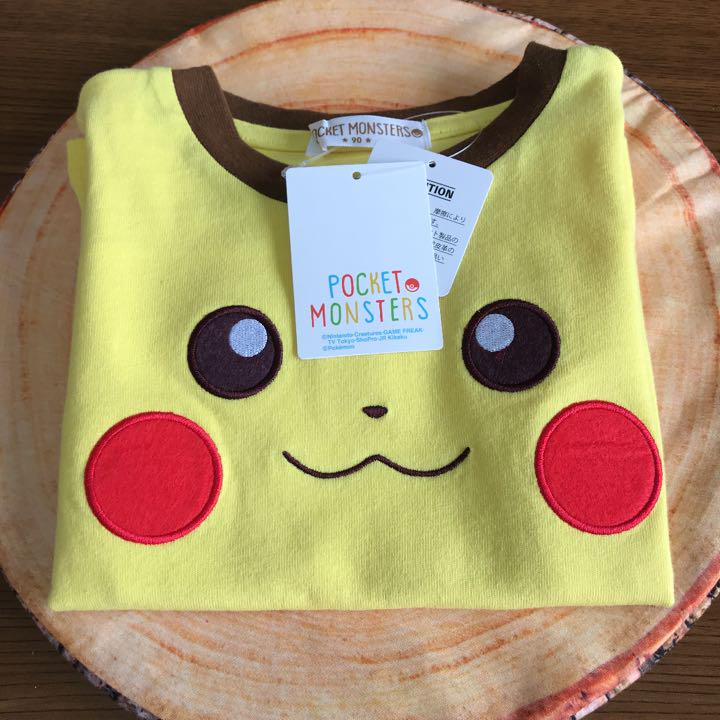 しまむら ポケモン ピカチュウ 服 なりきりトレーナー トップス サイズ90 メルカリ