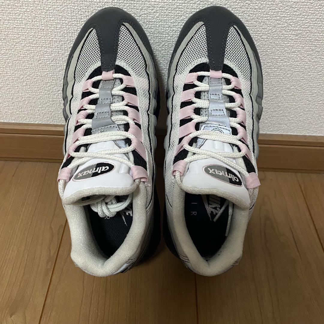 【NIKE】AIRMAX95 ガンスモーク/ピンクフォーム 23.5センチ