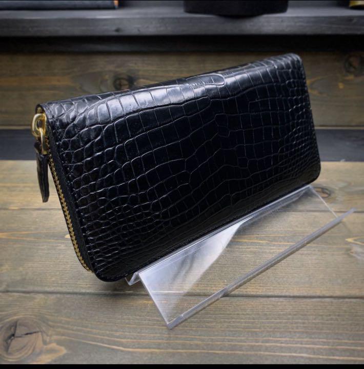 通販好評 クロコダイル 内装パイソン 長財布 ha53O-m42043749632 新品最新品