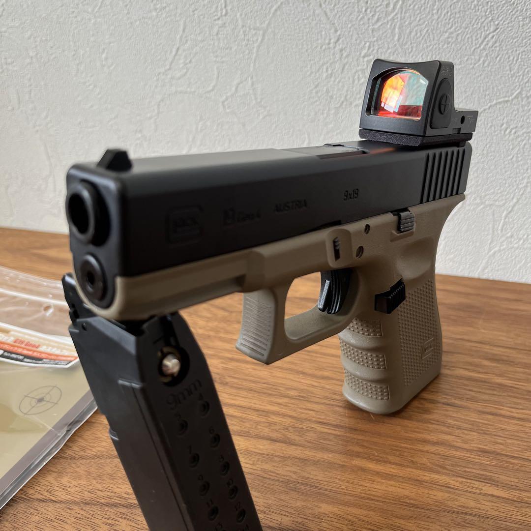 美品 グロック19 gen4 ガスガン RMRサイト付き 東京マルイ 美品 グロック19 gen4 ガスガン RMRサイト付き 東京マルイ