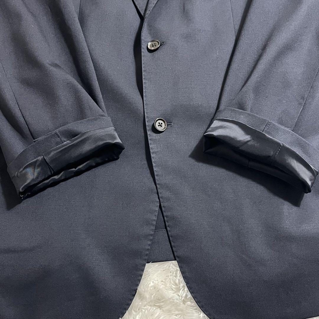 大きいサイズ　ユニクロ　スーツ Super110's　2XL ネイビー