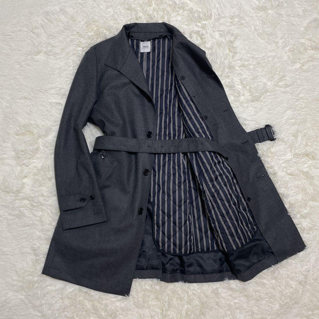 TAKEO KIKUCHI チェスターコート ライナー ベルト XL 2way